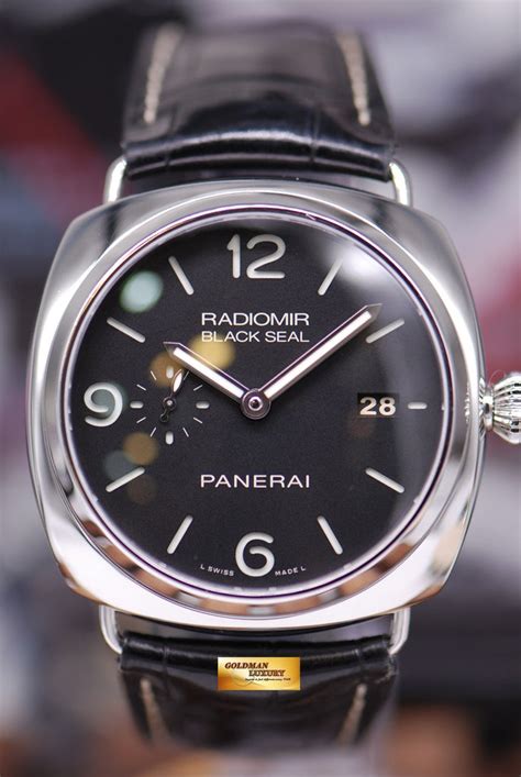 panerai 388 black seal